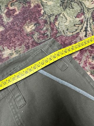 Pantalón baggy cargo verde/marrón