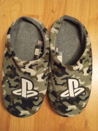 Pantuflas Zapatillas de casa PlayStation. T38 - 40