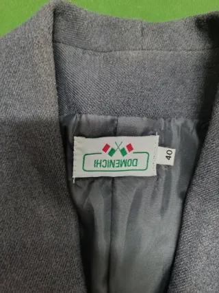 Americana gris mujer