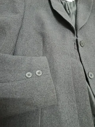 Americana gris mujer