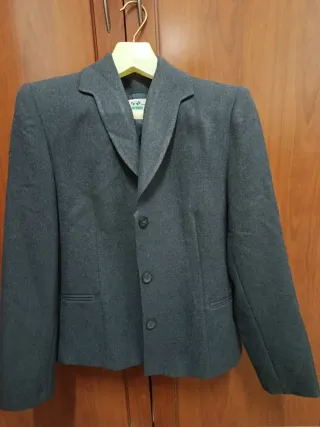 Americana gris mujer