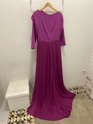 Vestido ceremonia Victoria púrpura