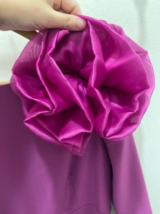 Vestido ceremonia Victoria púrpura