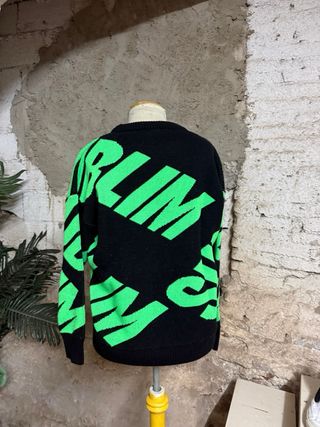 Jersey Sublim Negro y Verde