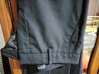 Traje Zara Negro Chaqueta y Pantalón