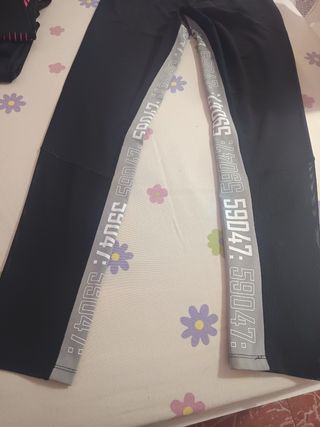 Lote 5 leggings deportivos negros