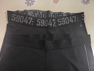 Lote 5 leggings deportivos negros