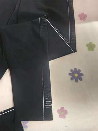 Lote 5 leggings deportivos negros