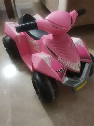 Quad infantil rosa Feber
