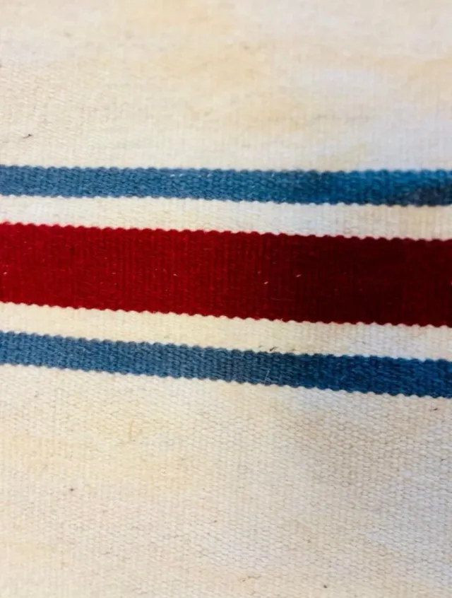 Alfombra Zara Home Lana Algodón Rayas