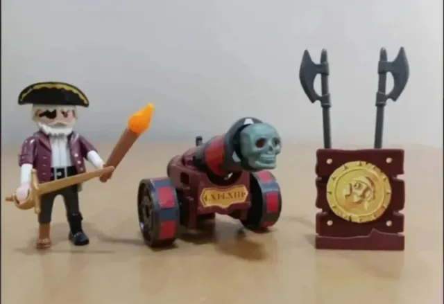 Playmobil Pirata con Cannone e Armiere