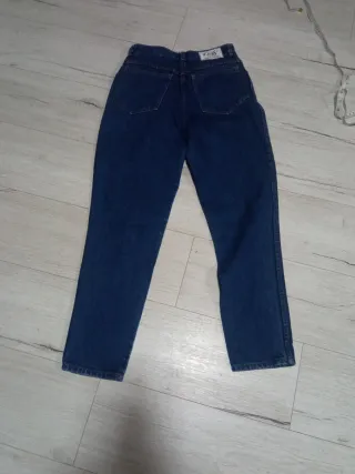 Pantalón vaquero vintage azul
