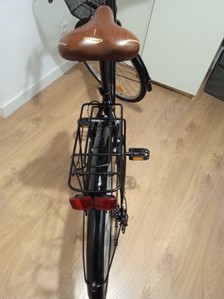 Bicicleta Paseo Urbana Negra