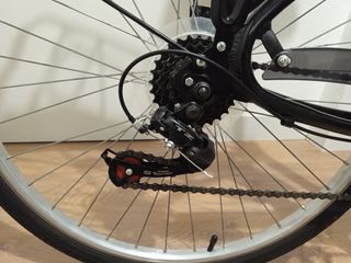 Bicicleta Paseo Urbana Negra