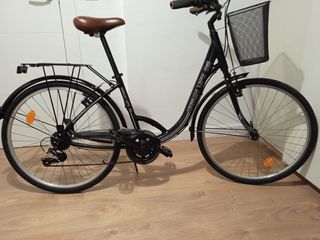 Bicicleta Paseo Urbana Negra
