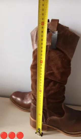 Stivali SUS Pelle e Camoscio Marrone