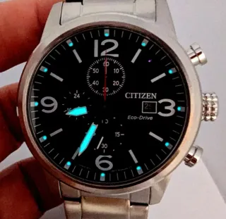 RELOJ CITIZEN ECO DRIVE CHRONO SPORT A ESTRENAR