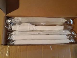 Tiradores Cocina Goldenwarm Blancos Plástico