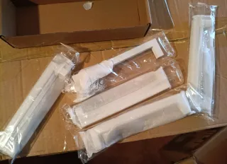 Tiradores Cocina Goldenwarm Blancos Plástico