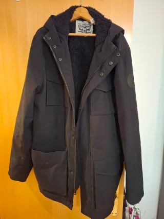 Abrigo Parka Levi's Negro