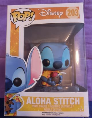 Stitch Disney Funko Pop 203 Aloha Stitch