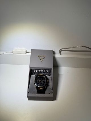 reloj guess negro