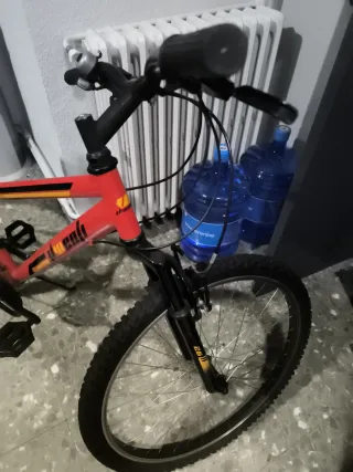 Bicicleta Montaña Roja Poco Uso