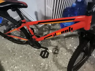 Bicicleta Montaña Roja Poco Uso