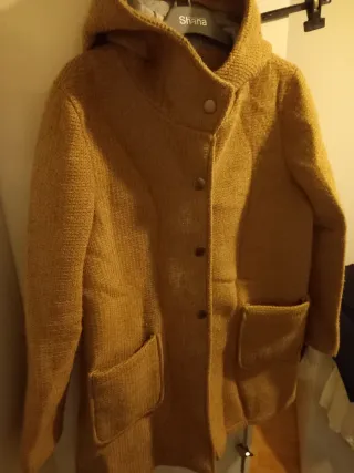 Abrigo mujer Shana amarillo talla única