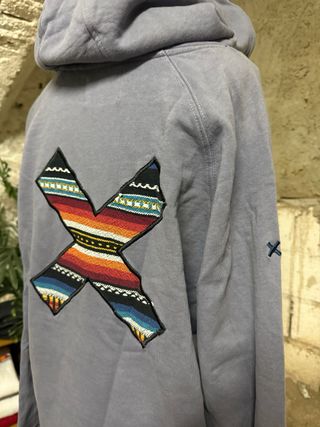 Sudadera Blue Banana Lila con Logo