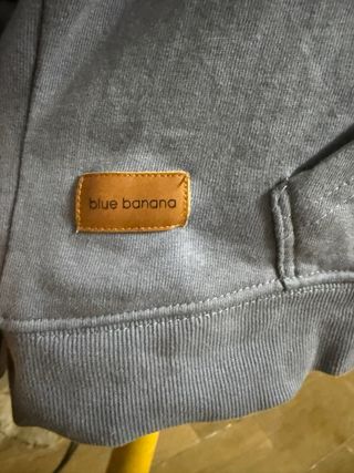 Sudadera Blue Banana Lila con Logo