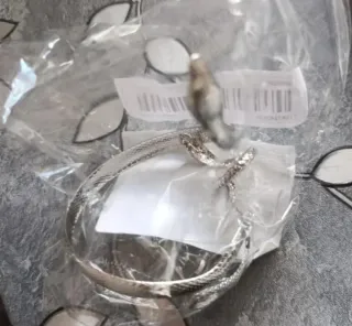 Set 2 pezzi anello e bracciale serpente