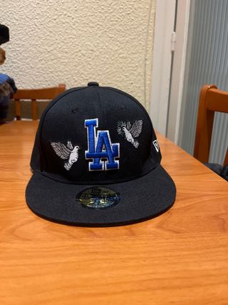 Gorra New Era LA Negra y Azul