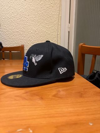 Gorra New Era LA Negra y Azul