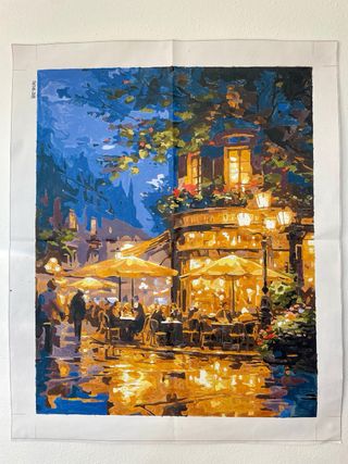 Quadro Paint by Numbers Caffè Notturno