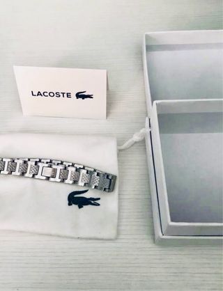 Pulsera Lacoste Plateada