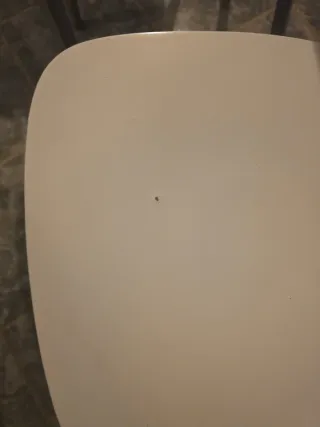 4 Sillas Cocina Blancas y Metal. Conjunto por 80€.