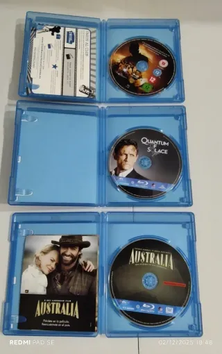 Pack 3 Blu-ray: Batman Begins, Australia, Quantum