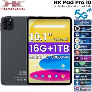 Tablet HK Pad Pro 10 con 5G e Android 12