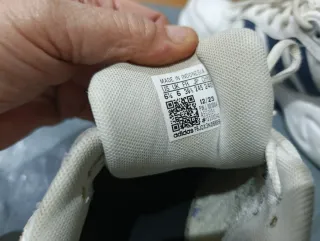 Zapatillas Adidas Hombre Blancas y Azules