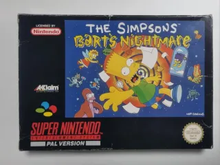 🇪🇸 Simpsons Bart's Nightmare Super Nintendo snes