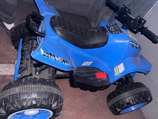 Quad 12V niños Azul