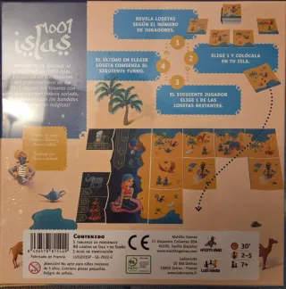 1001 Islas Juego de Mesa
