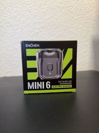 Máquina de afeitar eléctrica portátil metálica