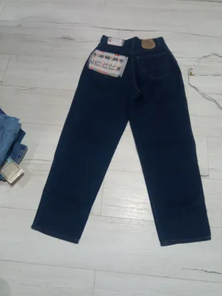 Pantalón vaquero vintage azul