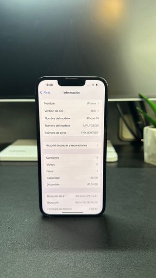 iPhone 14 99% Batería