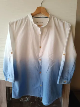 Camisa Zara Ombré Talla M