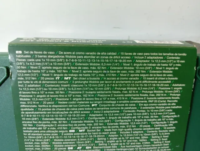 Set Llaves Vasos  PARKSIDE