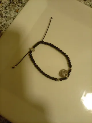 Pulsera Lotus Plata Corazón Circonitas