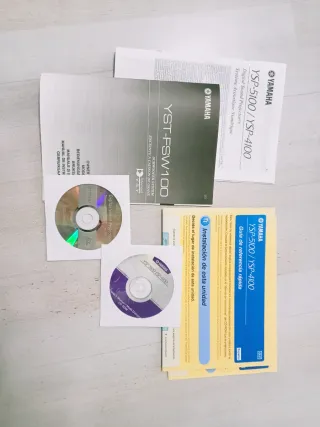 YAMAHA Barra Sonido, Subwoofer, mando a distancia